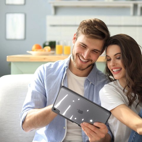 Dux Ducis Magi etui do iPad Air 10.9" 11" 4/5/6 pokrowiec smart cover z podstawką i schowkiem na Apple Pencil szary