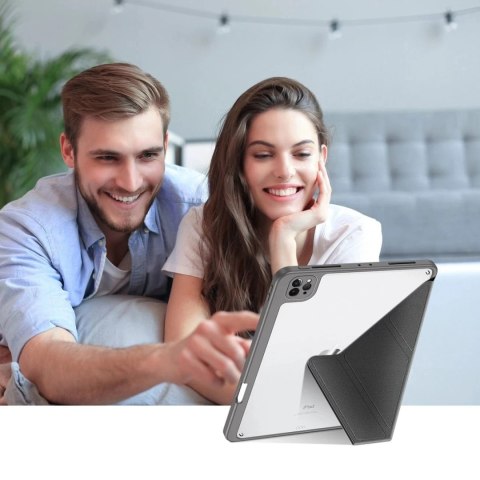 Dux Ducis Magi etui do iPad Pro 11'' 2021 / 2020 / 2018 / iPad Air 10.9" 11" 4/5/6 pokrowiec smart cover z podstawką i schowkiem