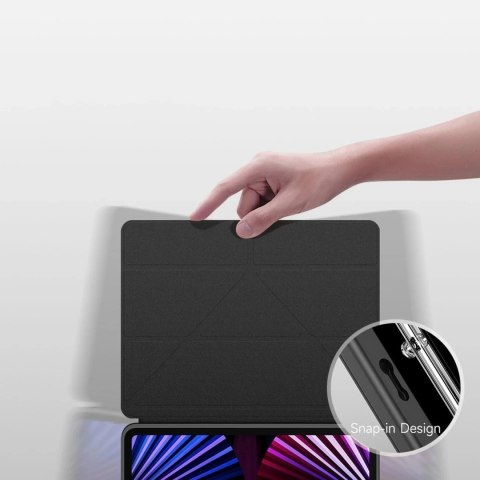 Dux Ducis Magi etui do iPad Pro 11'' 2021 / 2020 / 2018 / iPad Air 10.9" 11" 4/5/6 pokrowiec smart cover z podstawką i schowkiem