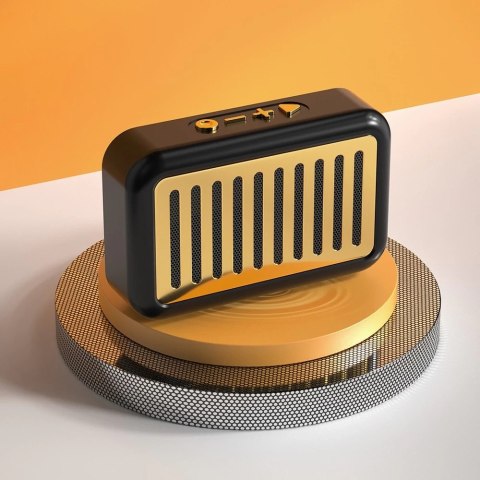 Dudao Y13s retro przenośny głośnik bezprzewodowy Bluetooth 5.0 zielony (Y13s-green)