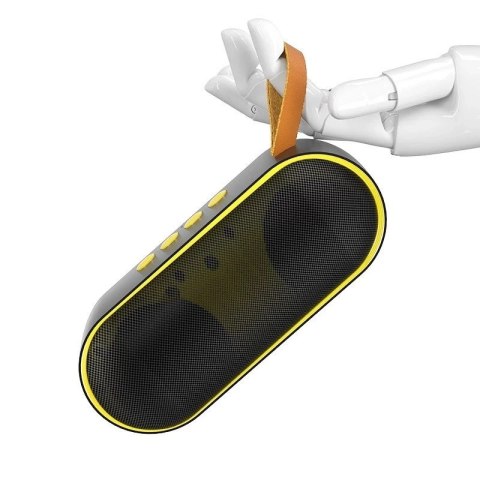 Dudao przenośny bezprzewodowy głośnik Bluetooth żółty (Y9 yellow)