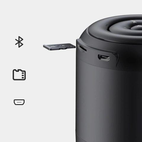 Joyroom 5W przenośny bezprzewodowy głośnik Bluetooth czarny (JR-ML01)