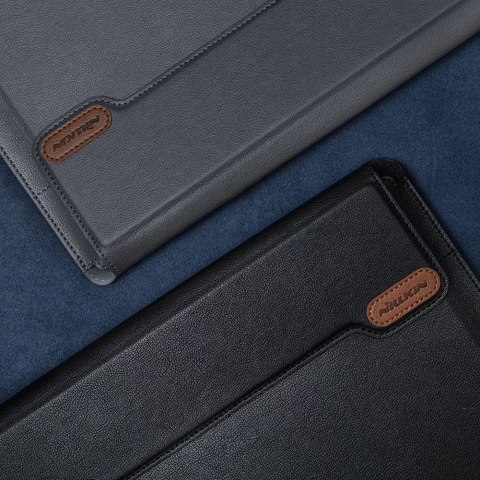 Nillkin 2w1 pokrowiec na MacBooka 16'' etui torba na laptopa podstawka szary