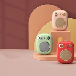 Remax Haley Series bezprzewodowy głośnik bluetooth 5.1 200mAh różowy (RB-M58)