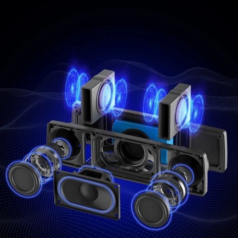 Tronsmart Studio przenośny bezprzewodowy głośnik Bluetooth 5.0 30W czarny (443073)