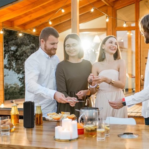 Tronsmart T6 Plus przenośny bezprzewodowy głośnik Bluetooth 5.0 40W czarny (349452)