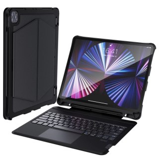 Choetech Keyboard Case etui pokrowiec do iPad Pro 12.9 2020 / 2021 / 2022 / iPad Air 13 2024 bezprzewodowa klawiatura Bluetooth 