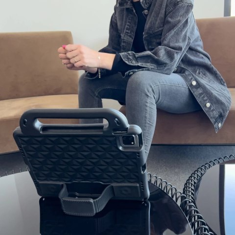 Diamond Tablet Case pancerne miękkie etui do iPad mini 5 / 4 / 3 / 2 / 1 z miejscem na rysik czarny