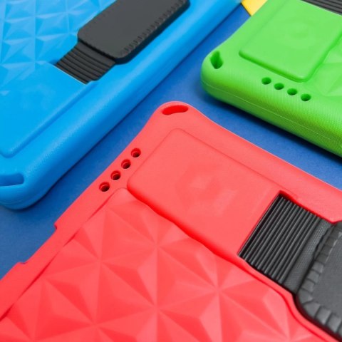 Diamond Tablet Case pancerne miękkie etui do iPad mini 5 / 4 / 3 / 2 / 1 z miejscem na rysik zielony