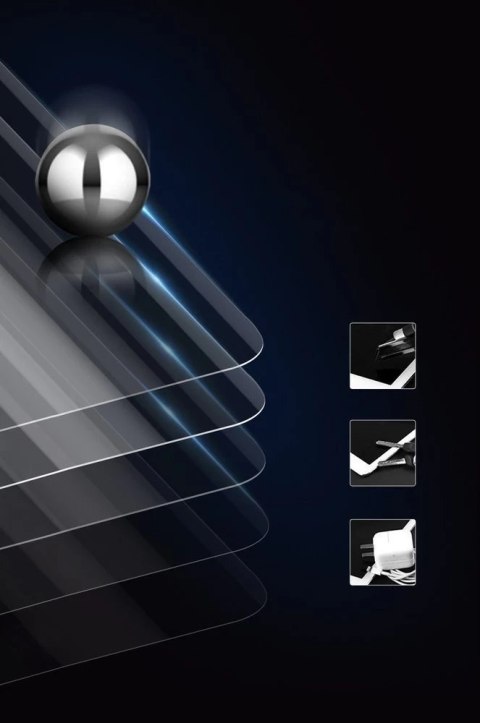 Dux Ducis All Tempered Glass super wytrzymałe szkło hartowane na cały ekran iPad Air 2020 / iPad Air 2022 / iPad Pro 11'' 2021 p