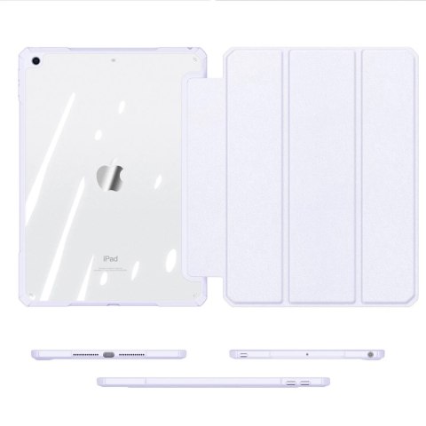 Dux Ducis Copa etui do iPad 10.2'' 2021 / 2020 / 2019 pokrowiec smart cover z podstawką fioletowy