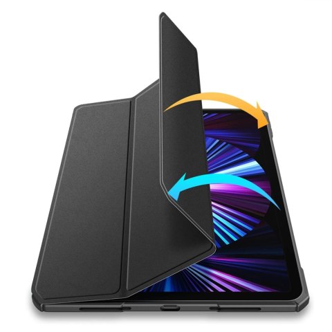 Dux Ducis Copa etui do iPad Pro 11'' 2020 / iPad Pro 11'' 2018 / iPad Pro 11'' 2021 pokrowiec smart cover z podstawką czarny
