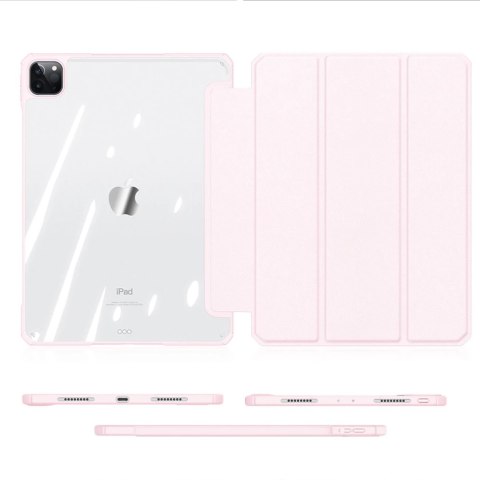 Dux Ducis Copa etui do iPad Pro 11'' 2020 / iPad Pro 11'' 2018 / iPad Pro 11'' 2021 pokrowiec smart cover z podstawką różowy