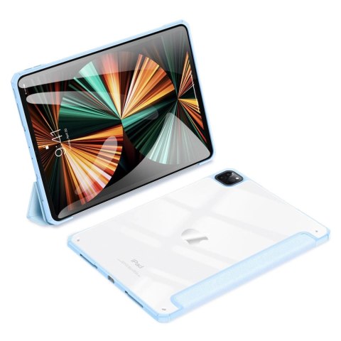 Dux Ducis Copa etui do iPad Pro 12.9 2020 / 2021 / 2022 / iPad Air 13 2024 pokrowiec smart cover z podstawką niebieski