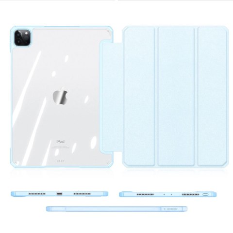 Dux Ducis Copa etui do iPad Pro 12.9 2020 / 2021 / 2022 / iPad Air 13 2024 pokrowiec smart cover z podstawką niebieski