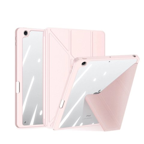 Dux Ducis Magi etui do iPad 10.2'' 2021 / 2020 / 2019 pokrowiec smart cover z podstawką i schowkiem na Apple Pencil różowy