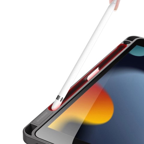 Dux Ducis Magi etui do iPad 10.2'' 2021 / 2020 / 2019 pokrowiec smart cover z podstawką i schowkiem na Apple Pencil szary