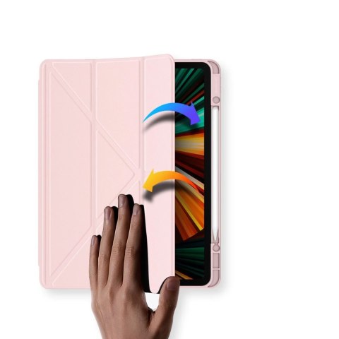 Dux Ducis Magi etui do iPad Pro 12.9 2020 / 2021 / 2022 / iPad Air 13 2024 pokrowiec smart cover z podstawką i schowkiem na Appl