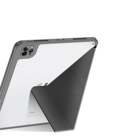 Dux Ducis Magi etui do iPad Pro 12.9 2020 / 2021 / 2022 / iPad Air 13 2024 pokrowiec smart cover z podstawką i schowkiem na Appl