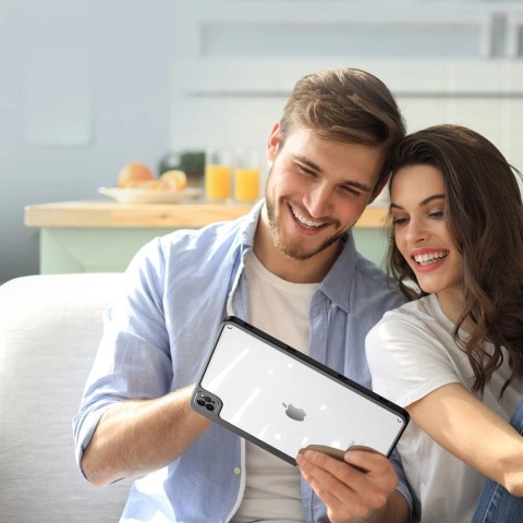 Dux Ducis Magi etui do iPad Pro 12.9'' 2021 / 2020 / 2018 pokrowiec smart cover z podstawką i schowkiem na Apple Pencil czarny