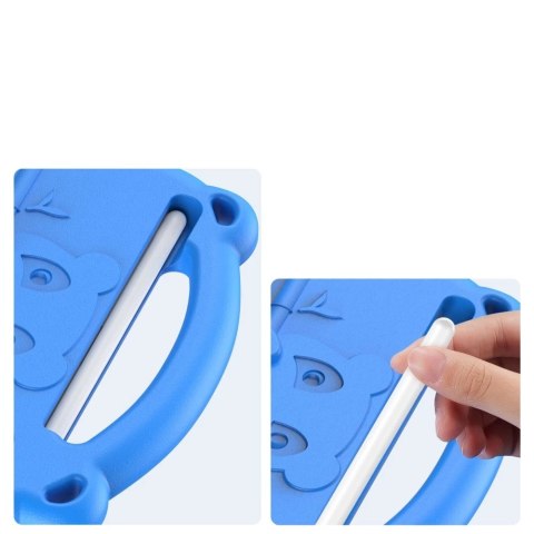 Dux Ducis Panda bezpieczne dla dzieci dziecięce miękkie etui do iPad mini 2021 niebieski