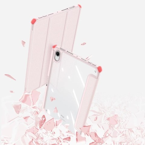 Dux Ducis Toby pancerne etui z klapką Smart Case do iPad mini 2021 z uchwytem na Apple Pencil różowy