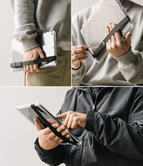 Ringke Fusion etui pokrowiec z żelową ramką iPad 10.2'' 2021 / 2020 / 2019 czarny (FPS586R55)