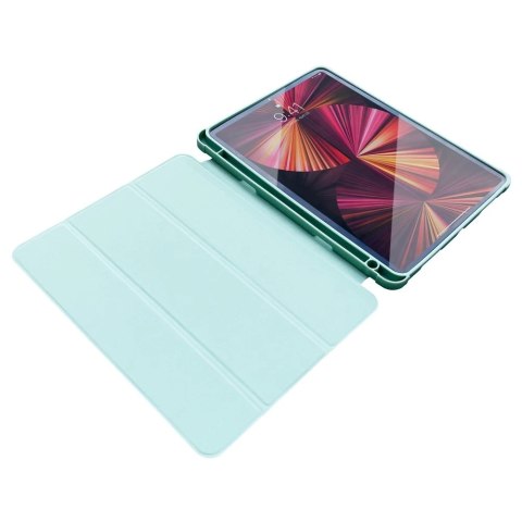 Stand Tablet Case etui Smart Cover pokrowiec na iPad Air 2020 / 2022 z funkcją podstawki różowy