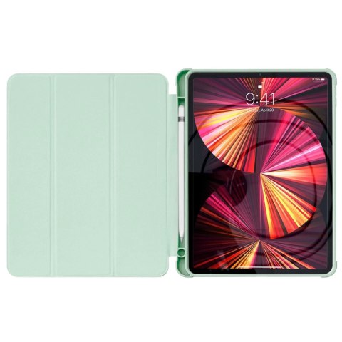 Stand Tablet Case etui Smart Cover pokrowiec na iPad mini 5 z funkcją podstawki zielony