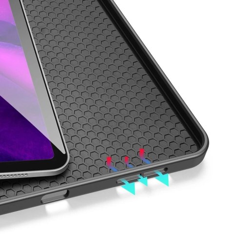 DUX DUCIS Domo składany pokrowiec etui na tablet z funkcją Smart Sleep podstawka iPad Pro 11'' 2021 niebieski