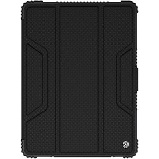 Nillkin Bumper Leather Case Pro pancerne etui Smart Cover z osłoną na aparat i podstawką iPad 10.2'' 2021 / iPad 10.2'' 2020 / i