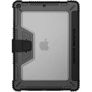 Nillkin Bumper Leather Case Pro pancerne etui Smart Cover z osłoną na aparat i podstawką iPad 10.2'' 2021 / iPad 10.2'' 2020 / i