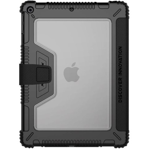 Nillkin Bumper Leather Case Pro pancerne etui Smart Cover z osłoną na aparat i podstawką iPad 10.2'' 2021 / iPad 10.2'' 2020 / i