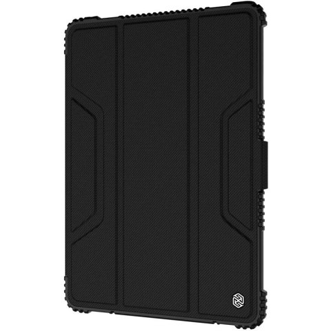 Nillkin Bumper Leather Case Pro pancerne etui Smart Cover z osłoną na aparat i podstawką iPad 10.2'' 2021 / iPad 10.2'' 2020 / i