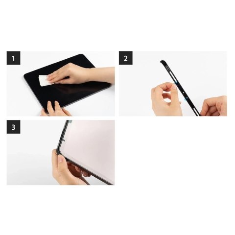 Ringke Frame Shield etui samoprzylepna ochronna ramka na boki iPad Pro 11'' 2020 / iPad Pro 11'' 2018 srebrny (Apple Pencil Frie