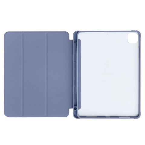 Stand Tablet Case etui Smart Cover pokrowiec na iPad mini 5 z funkcją podstawki niebieski