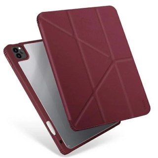 UNIQ etui Moven iPad Pro 11" (2021/2020) Antimicrobial bordowy/burgundy
