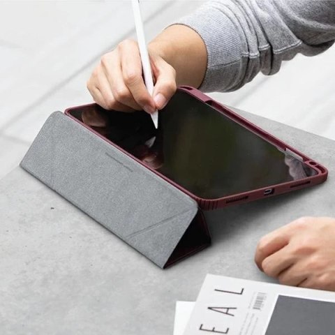 UNIQ etui Moven iPad Pro 11" (2021/2020) Antimicrobial bordowy/burgundy
