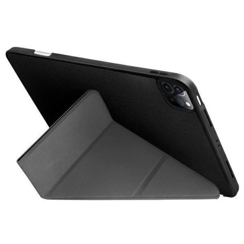 UNIQ etui Transforma iPad Pro 12.9 2020 / 2021 / 2022 / iPad Air 13 2024 Antimicrobial czarny/ebony black