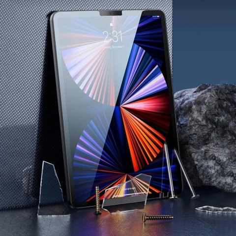 Baseus szkło hartowane Tempered Glass 0,3 mm do iPad 9,7" (SGBL021302)