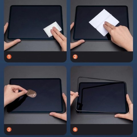 Baseus szkło hartowane Tempered Glass 0,3 mm do iPad 9,7" (SGBL021302)