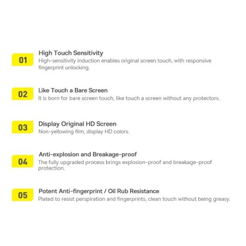 Baseus szkło hartowane Tempered Glass 0,3 mm do iPad 9,7" (SGBL021302)