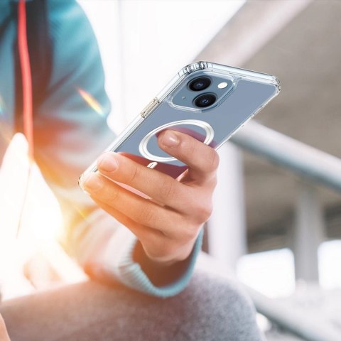 Dux Ducis Clin magnetyczne etui do iPhone 13 kompatybilne z MagSafe przezroczysty