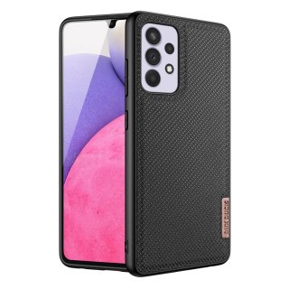 Dux Ducis Fino etui pokrowiec pokryty nylonowym materiałem Samsung Galaxy A33 5G czarny