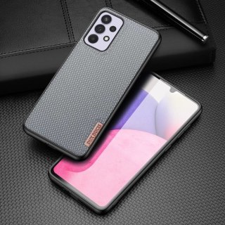 Dux Ducis Fino etui pokrowiec pokryty nylonowym materiałem Samsung Galaxy A33 5G niebieski