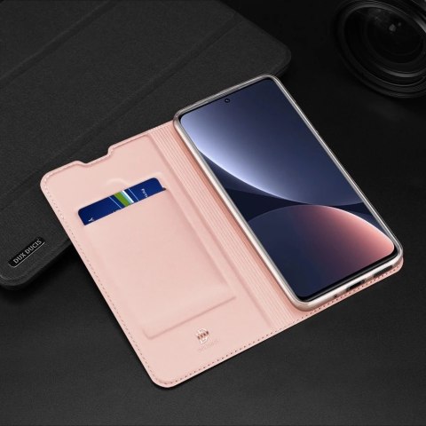 Dux Ducis Skin Pro kabura etui pokrowiec z klapką Xiaomi 12 Pro czarny