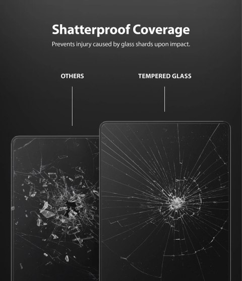 Ringke Invisible Defender ID Glass szkło hartowane do iPad 10.2'' 2021