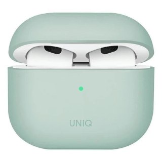 UNIQ etui Lino AirPods 3 gen. Silicone zielony/mint green