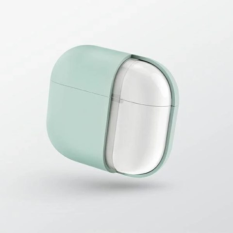 UNIQ etui Lino AirPods 3 gen. Silicone zielony/mint green