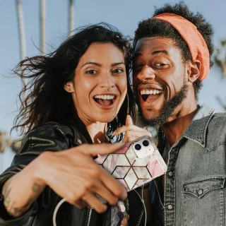 Marble iphone 7 / 8 / se 2020 / 2022 pink